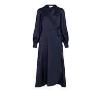 Vila Female Kleid mit V-Ausschnitt Langärmeliges Midi