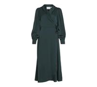 Vila Female Kleid mit V-Ausschnitt Langärmeliges Midi | Wrap dress