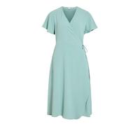 Vila Female Kleid mit V-Ausschnitt VILOVIE Kurzärmeliges