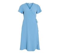 Vila Female Kleid mit V-Ausschnitt VILOVIE Kurzärmeliges