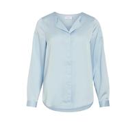 VILA - VIELLETTE V-NECK L/S SATIN SHIRT - NOOS - Gr. - 44