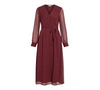 Vila Falia Langarm-midikleid