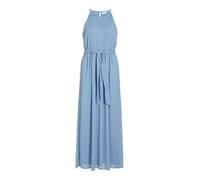 Vila Maxikleid mit Bindegürtel Modell 'FALIA' in Hellblau, Größe 40