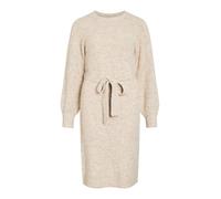 Vila Lampe Langarm-midikleid L Super Light Natural Melan