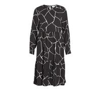 Vila Female Midikleid Langärmeliges
