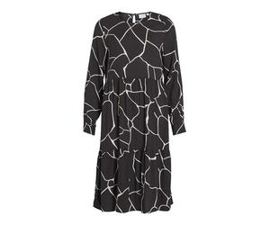 Vila Female Midikleid Langärmeliges