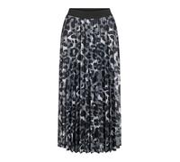 Vila Plisseerock VINITBAN PRINT SKIRT - NOOS Midi Damen Gr. M (38) glacier gray