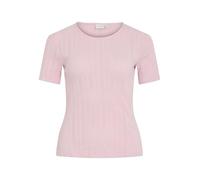 Kurzarmshirt VILA "VIKASSIE S/S POINTELLE TOP - NOOS", Damen, Gr. M (38), rosa (winsome orchid), Jersey, Obermaterial: 100% Baumwolle, unifarben, modisch, regular fit, Rundhals, Kurzarm, Shirts (27972