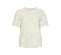 Vila Female Oberteil mit kurzen Ärmeln Rundhals | Short Sleeved Top