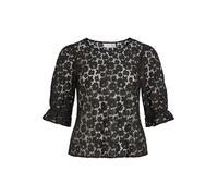 Vila Female Oberteil mit kurzen Ärmeln Spitzen