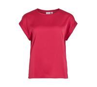 Vila T-Shirt mit Rundhalsausschnitt Modell 'ELLETTE' in Pink, Größe 38