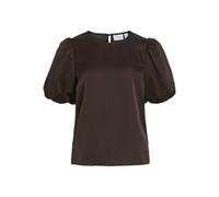 Vila Ellette 2/4 Satin Puff Top Kurzarm-t-shirt