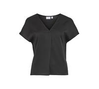 Vila Female Oberteil mit kurzen Ärmeln VIELLETTE V-Ausschnitt | Short Sleeved Top