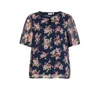 Vila Female Oberteil mit kurzen Ärmeln VIEMMA Rundhals | Short Sleeved Top