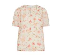 Vila Blusenshirt mit Schlüsselloch-Ausschnitt Modell 'EMMA' in Rosa, Größe 38