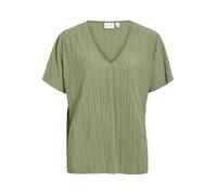 Vila Female Oberteil mit kurzen Ärmeln VIPLIS V-Ausschnitt | Short Sleeved Top