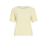 Vila Female Oberteil mit kurzen Ärmeln VIPLISA Plissierter | Short Sleeved Top