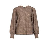 Vila Fina O-neck Top Langarmbluse M Falcon
