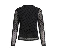 Vila Female Oberteil mit Langen Ärmeln VIRIKKE Stehkragen | Long Sleeved Top