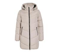 Steppmantel VILA "VIMILJA PADDED COAT - NOOS", Damen, Gr. 44, grau (chateau gray), Steppware, Obermaterial: 100% Polyester, unifarben, regular fit ca. Mitte Oberschenkel, Mäntel (68432849-44) chateau