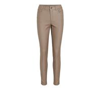 Vila Female Slim-Fit-Hose VISARAH beschichtete