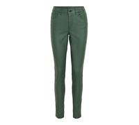 Vila Female Slim-Fit-Hose VISARAH beschichtete