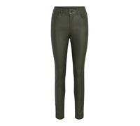 Vila Female Slim-Fit-Hose VISARAH beschichtete