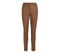Vila Female Slim-Fit-Hose VISARAH beschichtete