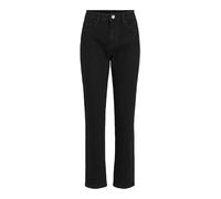 Vila - Bekleidung Vialice Rw Straight Jeans Blksol16- Noos - schwarz - Größe 38 X 32