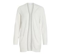 Vila Vila Damen Viril L/S Open Knit Cardigan-noos Strickjacke S weiss