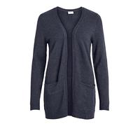 Vila Ril Open Pullover XL Total Eclipse / Detail Melange