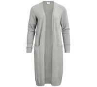Vila Ril Strickjacke (Herstellerartikelnummer: 14042770-LightGreyMelange-XXL)