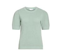 Vila Dalo O-neck Knit Kurzarm-pullover L Blue Surf