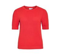 Vila Kurzarm-Pullover Dalo O-neck Knit Hibiscus Größe L