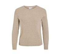 Vila Longsleeve in melierter Optik Modell 'VICOMFY' in Beige, Größe XL