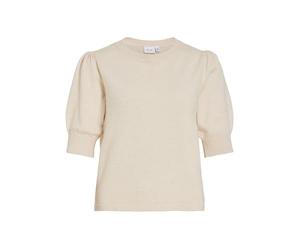 Vila Female Strickoberteil VIRIL Kurzärmeliges