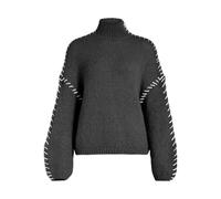 Vila Female Strickpullover High Neck