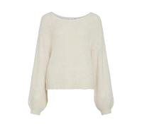 Vila Marley Knit Pullover S Egret / Melange