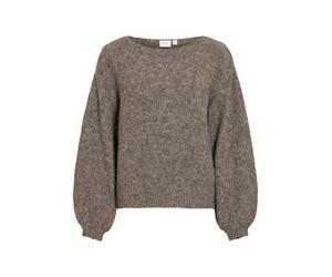 Vila Female Strickpullover VIMARLEY U-Boot-Ausschnitt | Knitted Pullover