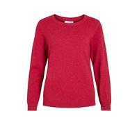 Vila Ril Pullover XS Jester Red / Dark Melange