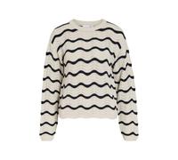 VILA - VIWAVE O-NECK LS POINTELLE KNIT TOP-NOOS Birch - Gr. - XL