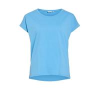 Rundhalsshirt VILA "VIDREAMERS NEW PURE T-SHIRT/SU-NOOS", Damen, Gr. M, all aboard, Jersey, Obermaterial: 50% Baumwolle, 50% Polyester, unifarben, regular fit normal, Rundhals, Shirts Rundhalsshirt, B
