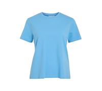 Kurzarmshirt VILA "VINORA S/S T-SHIRT - NOOS", Damen, Gr. S, all aboard, Jersey, Obermaterial: 96% Baumwolle, 4% Elasthan, unifarben, regular fit normal, Rundhals, Shirts (34518368-S) all aboard