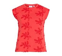 Vila Top VINAYLA O-NECK S/L Rundhals Größe L