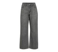 Vila Jeans VIPALMA PAL250-NOOS Wide Fit Mid-Waist Grau Größe 36/32