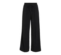 Vila Hose Clua Wide Leg Fit Hochbund Schwarz Größe M