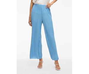 Vila Hose "Plisa" in Hellblau - Größe M | Damenhosen