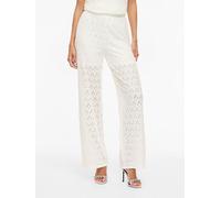 Vila Hose "Viamalina" in Creme - Größe M | Damenhosen