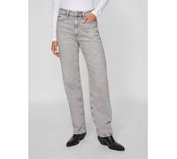 Vila Jeans "Vikelly" - Comfort fit - in Hellgrau - Größe 44/L32 | Damenjeans