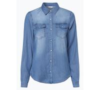 Vila Jeansbluse Damen blau, S
